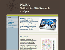 Tablet Screenshot of ncraconsulting.com